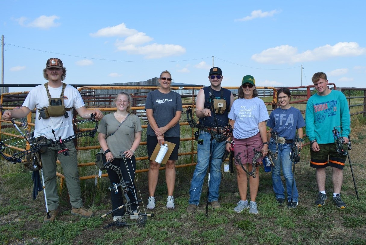 The Luhman Ranch Shoot is open to the general public, and 4-H’ers get a discount to shoot at $20/each. (NDSU photo)