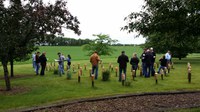 The crop management field school is aimed at crop consultants, agronomists, agribusiness representatives, Extension agents and farmers. (NDSU photo)