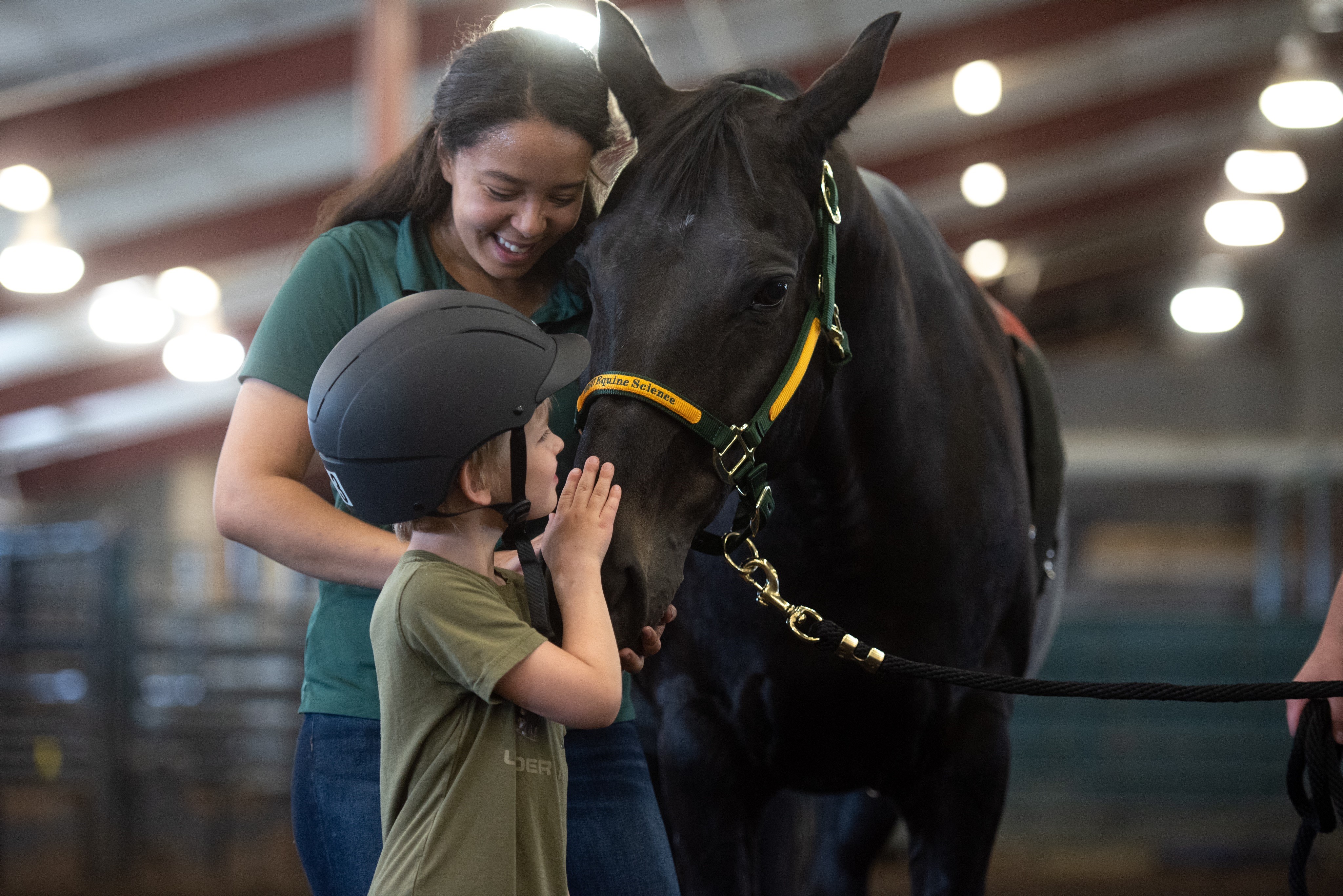 The public is welcome to attend and learn more about the equine-assisted services program offered through the NDSU Department of Animal Sciences. (NDSU photo)