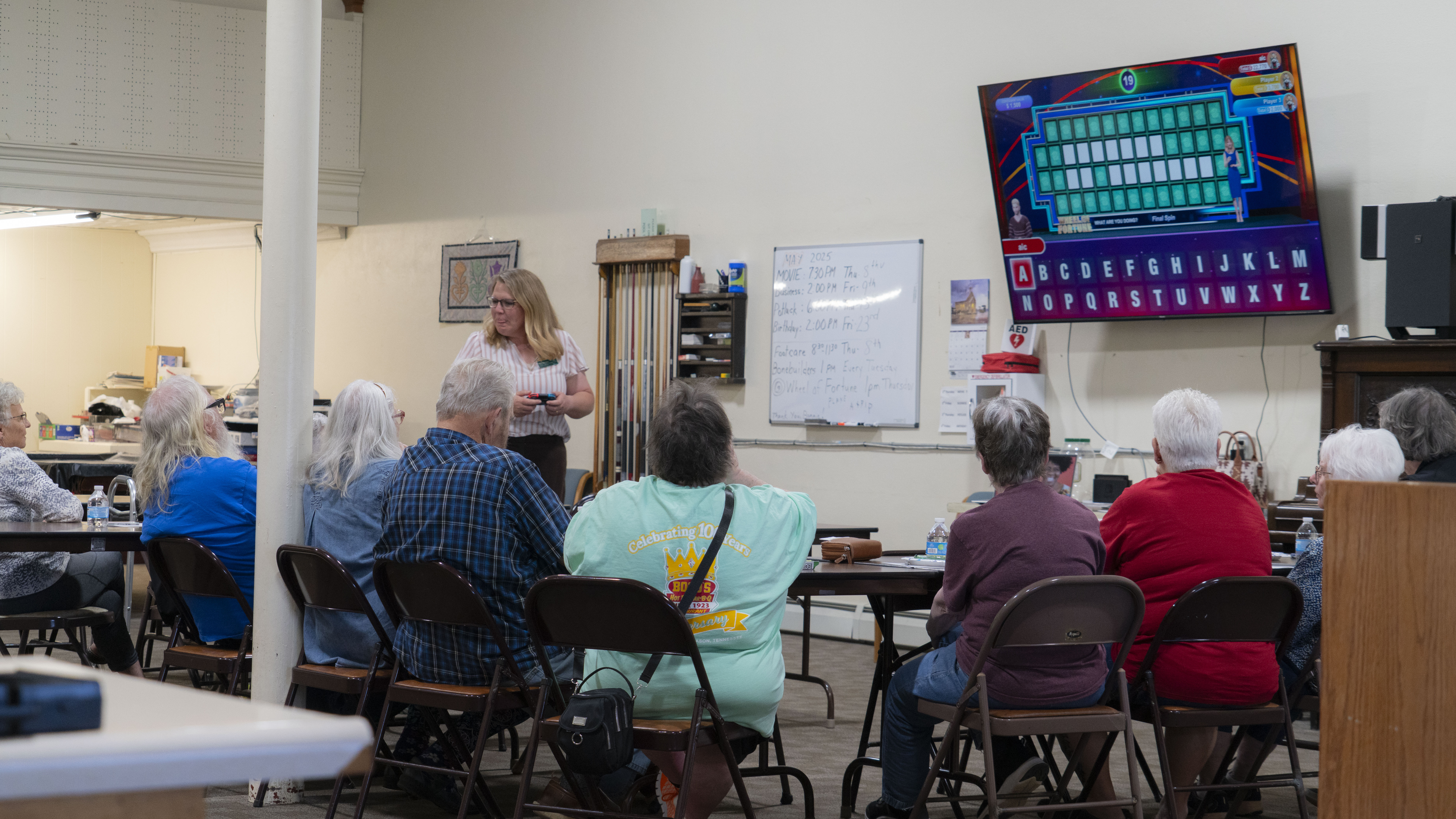 An element of the Aging in Community program is facilitating engaging social gatherings. (NDSU photo)