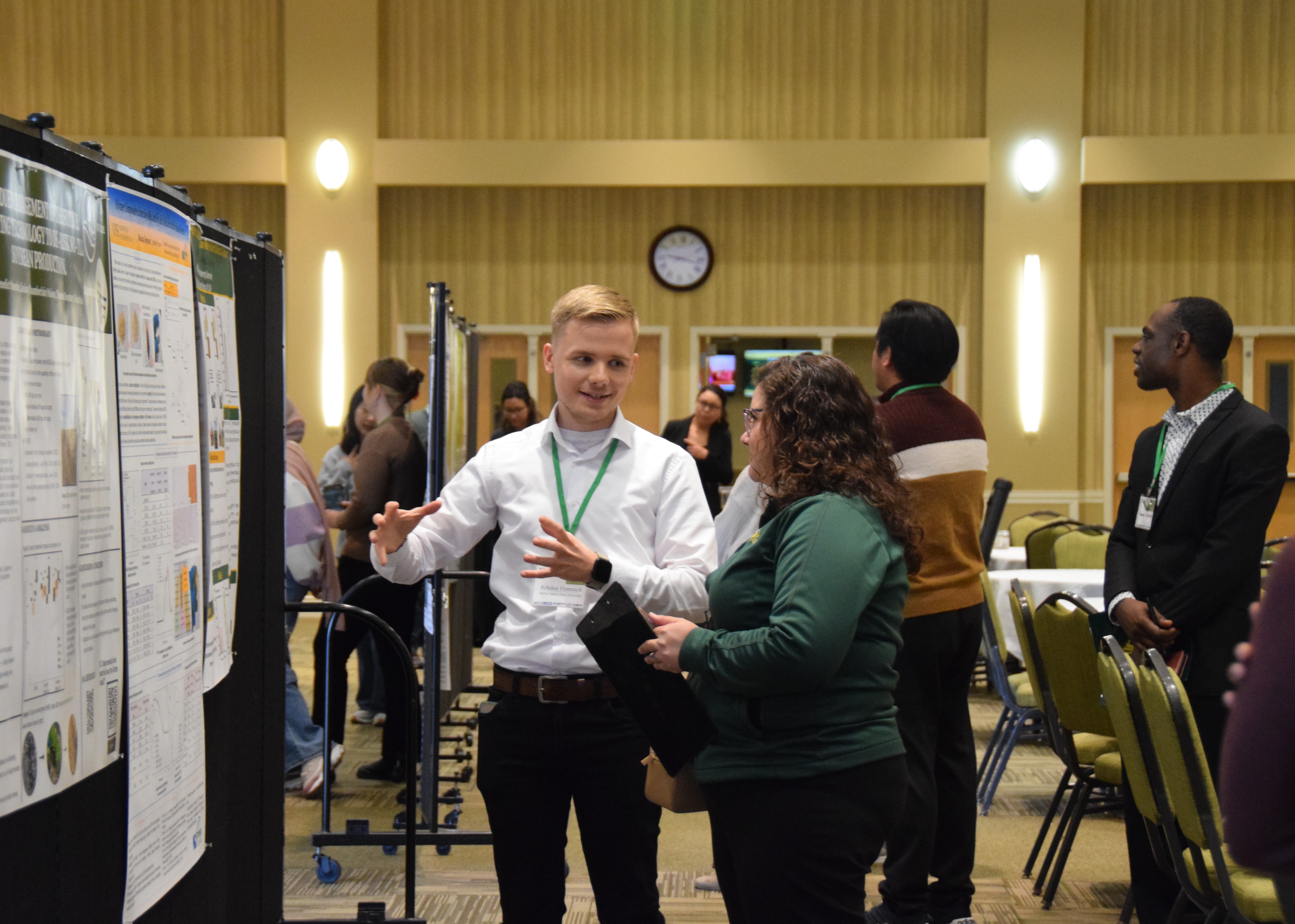 The symposium will include poster presentations spanning agronomy, plant pathology and new-uses research. (NDSU photo)