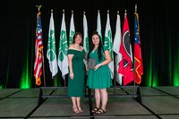 MaKayla Fleming (right), NDSU Extension 4-H youth development agent in Grand Forks County. (NDSU photo)