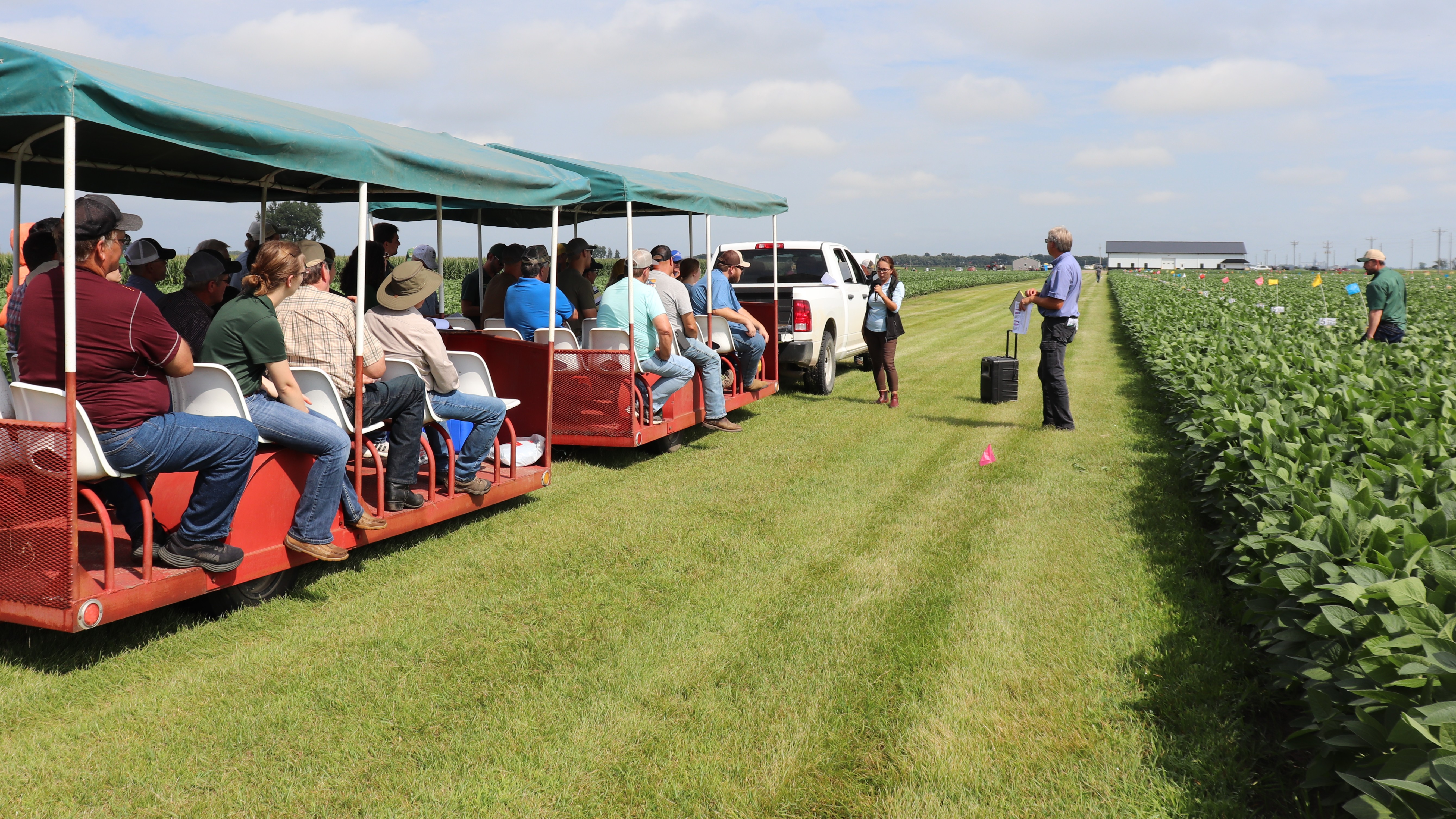 Corn diseases, canola production and nitrogen will be discussed during sessions at the Oakes Irrigation Research Site Field Day. (NDSU photo)