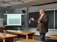 Dave Franzen, former NDSU Extension soil specialist and professor, is sharing over 50 years of soil expertise in his new book. (NDSU photo)