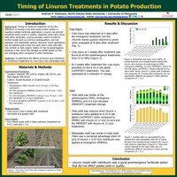 Linuron poster at Western Society of Weed Science