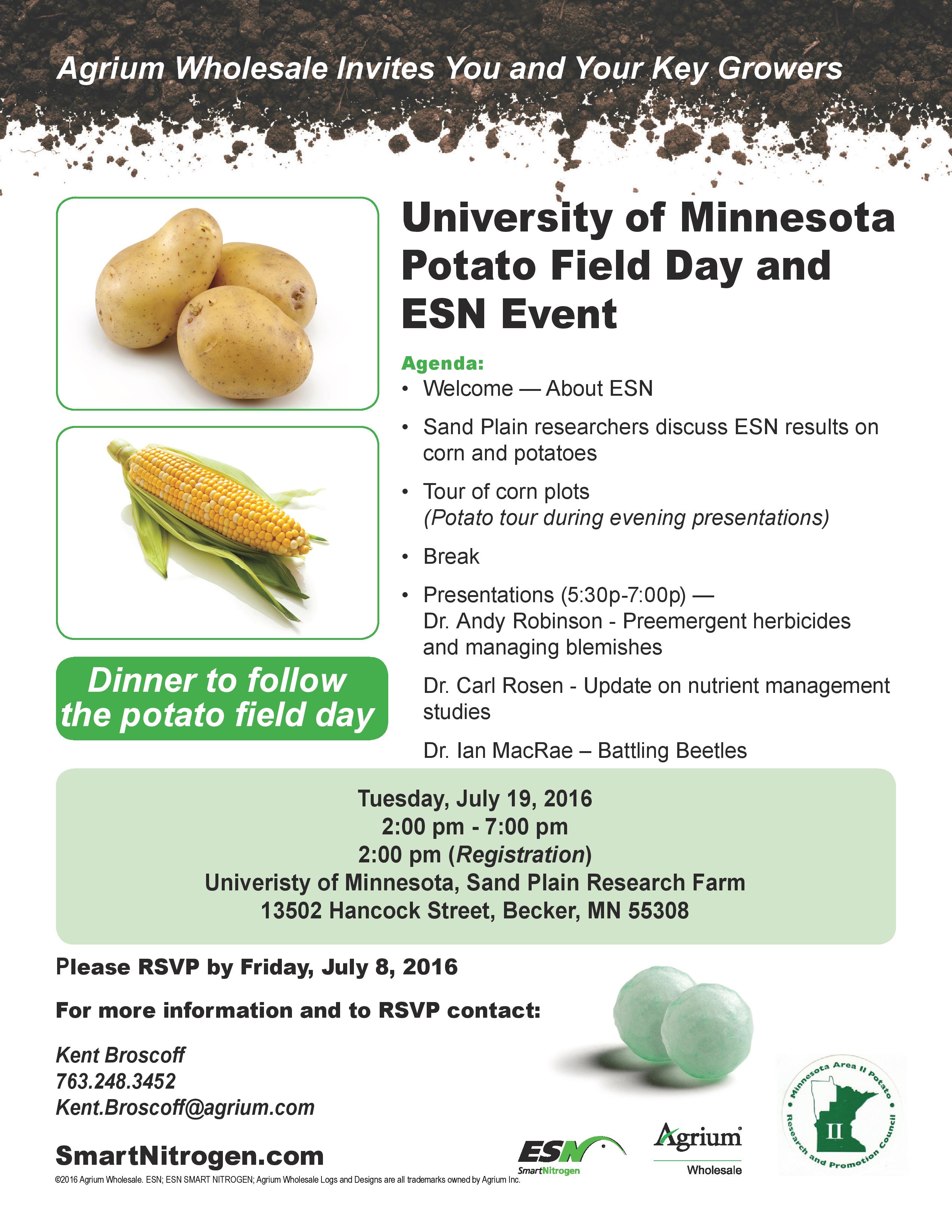 MN Area II Potato Field Day