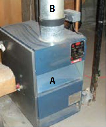 Draft inverter furnace