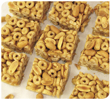 Honey-Peanut Cereal Bars