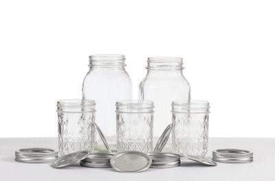 clear glass jars for canning