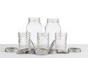 clear glass jars for canning