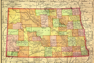 1895 ND Map
