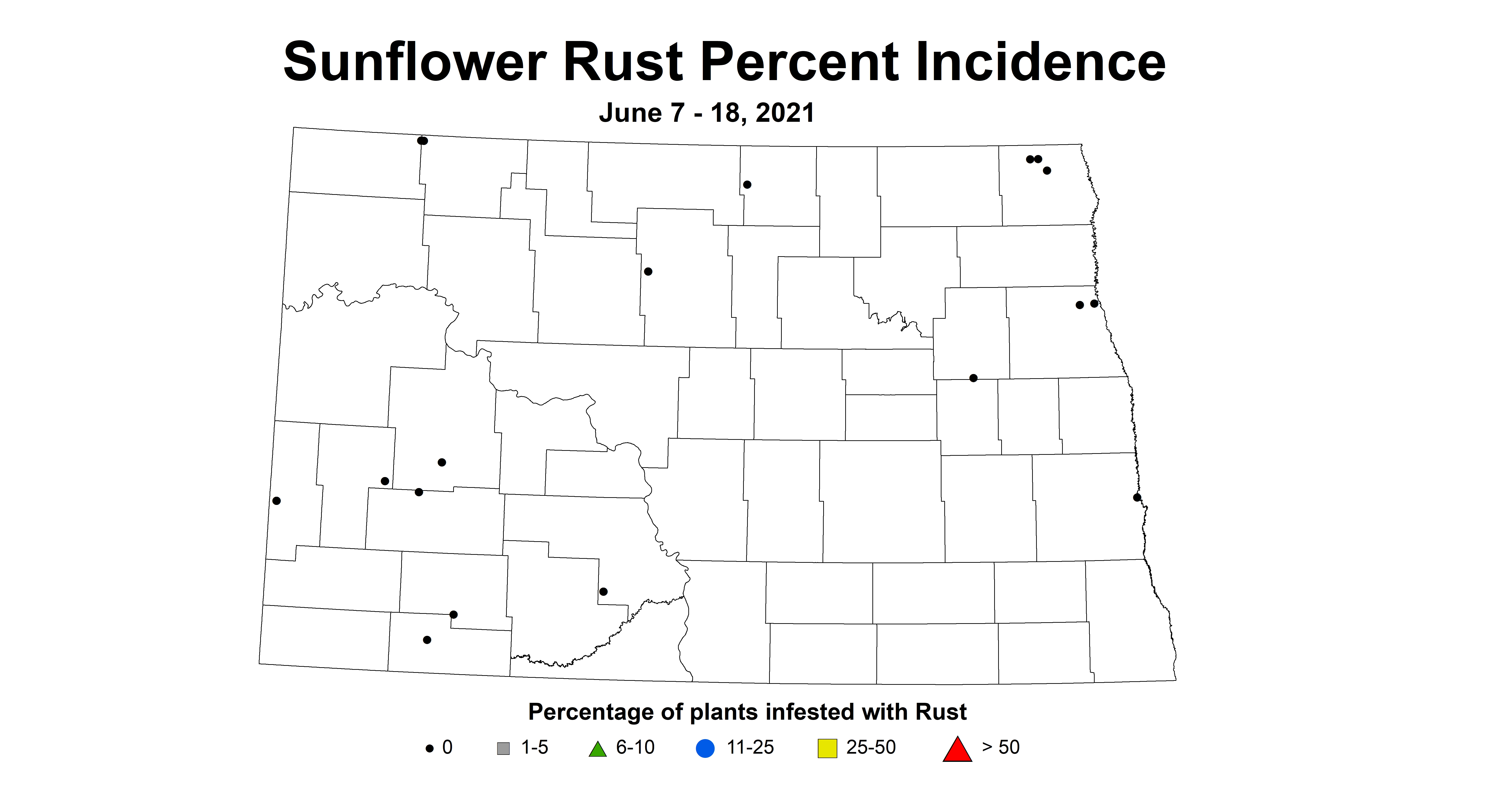sunflowerRustIncidence 6.7 6.18