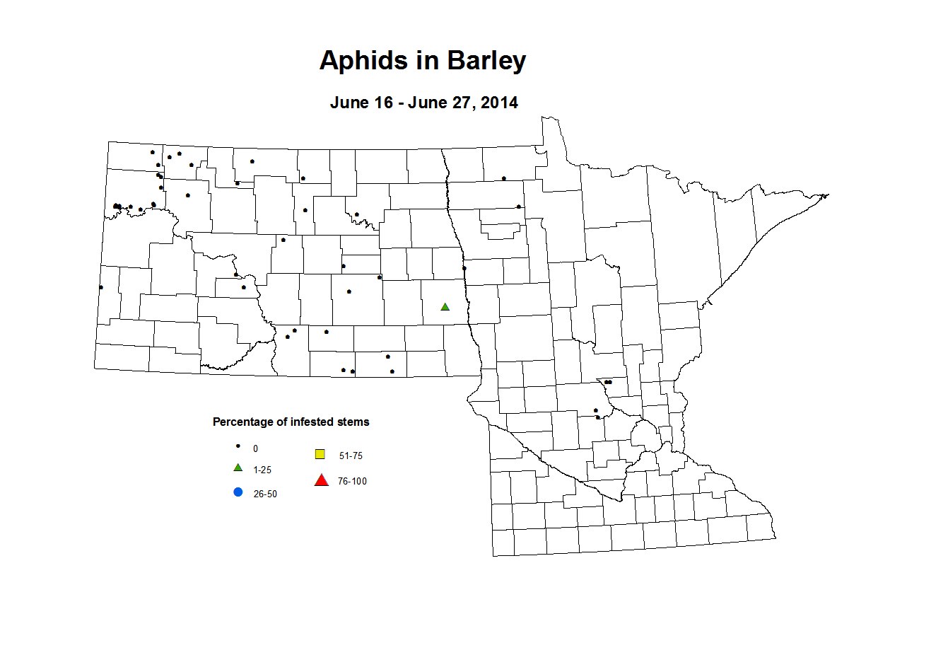 6 16 6 27 Barley Aphids