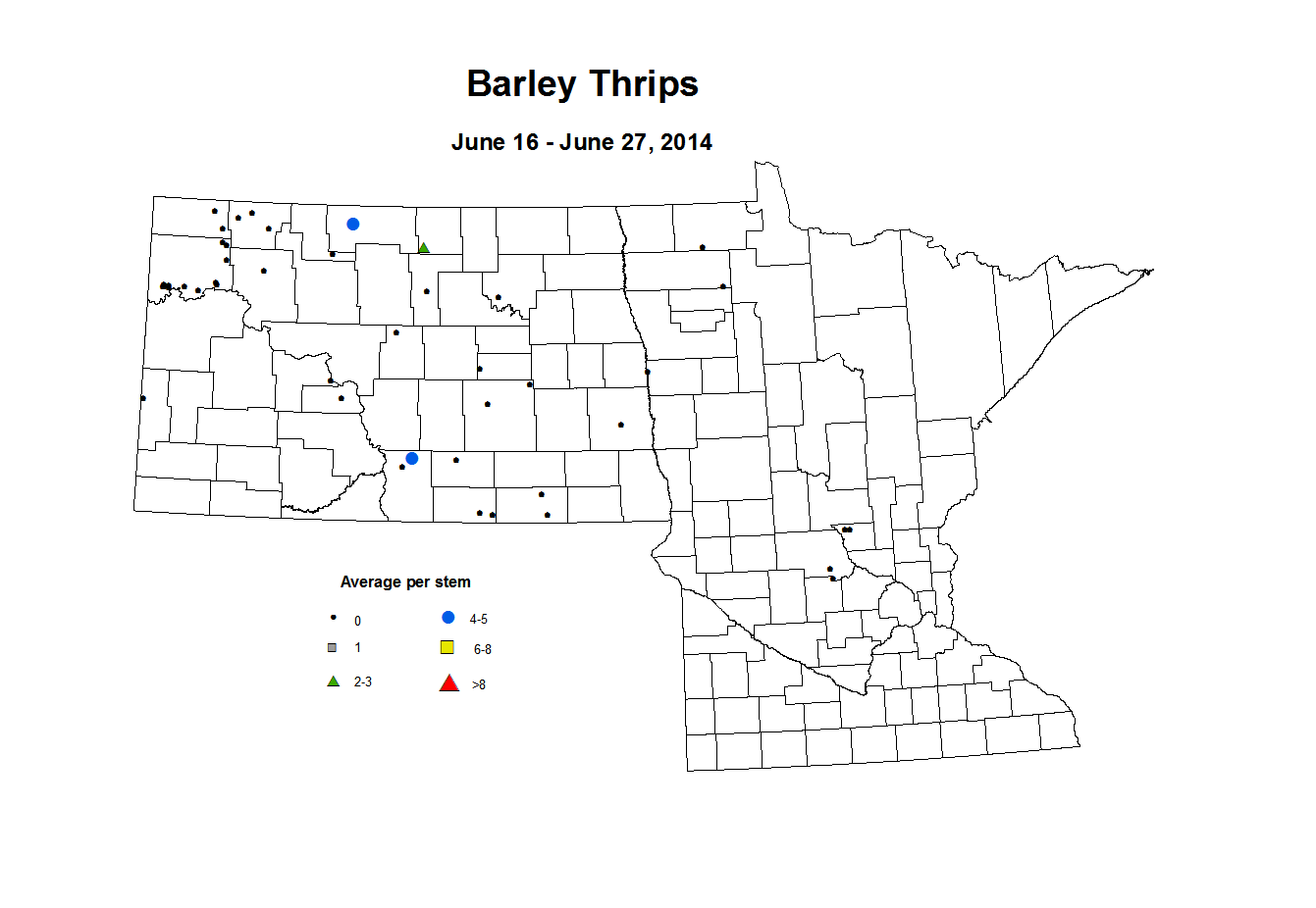 6 16 6 27 Barley Thrips