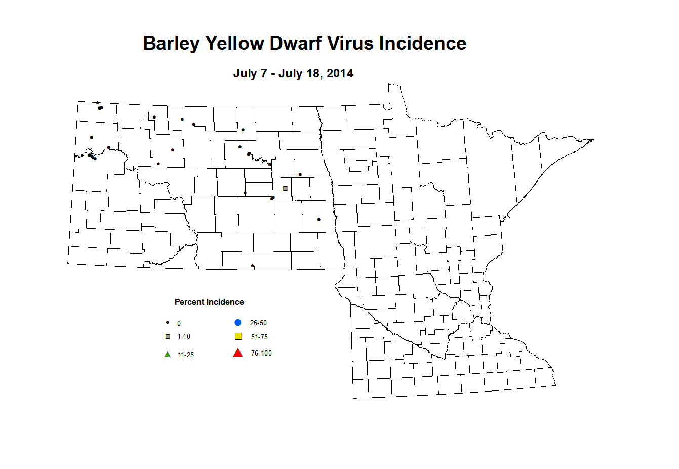 7 7 7 18 Barley BYDV Inc