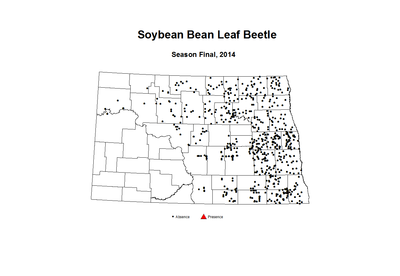 2014 Soybean Season Final ND Bean Leaf Beetle