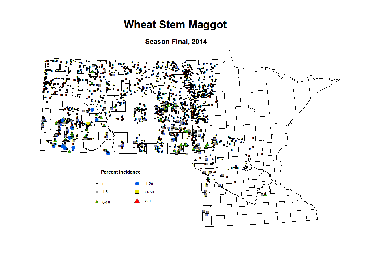 2014 Season Final Wheat WS Maggot