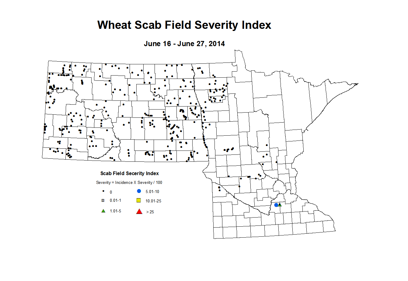 6 16 6 27 Wheat Scab Index