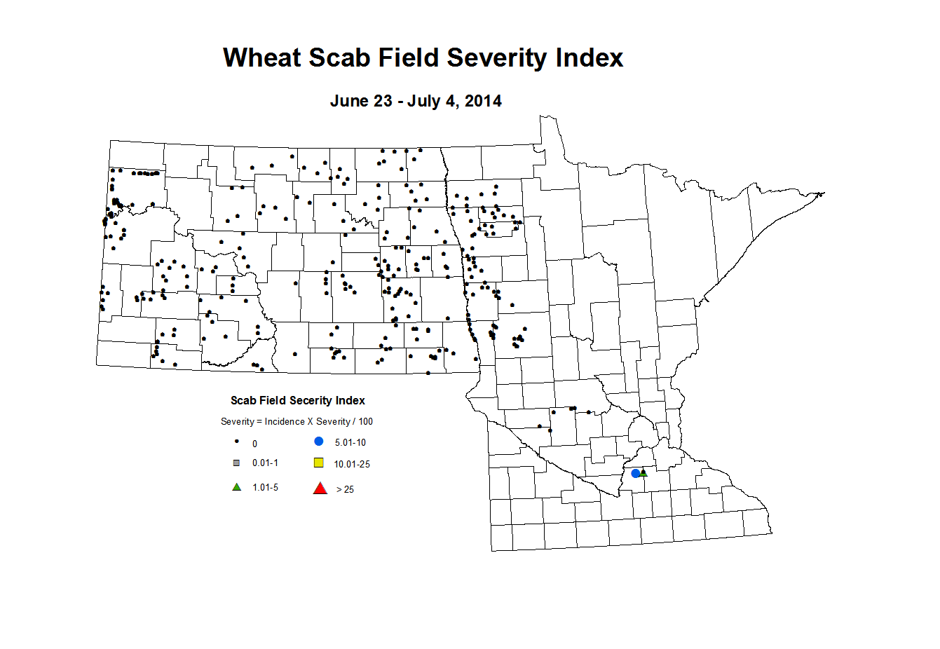 6 23 7 4 Wheat Scab Index