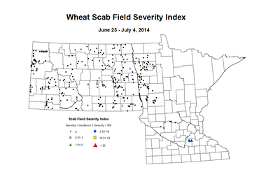 6 23 7 4 Wheat Scab Index