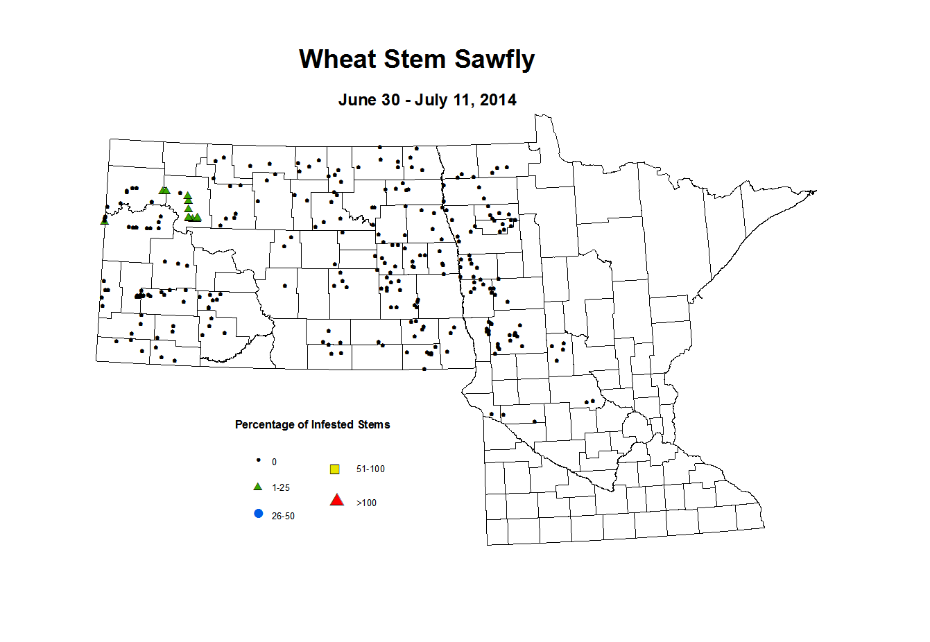 6 30 7 11 Wheat Stem Sawfly