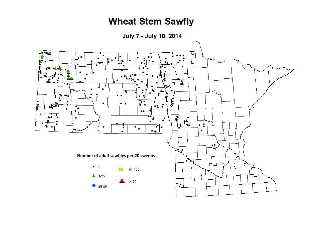 7 7 7 18 Wheat Stem Sawfly
