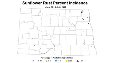 rust incidence