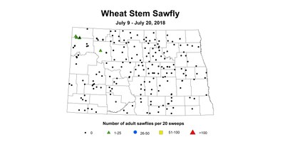 July9 July20 wheat stem sawfly