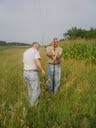 Rainfall  data logger installation Sept 2, 2009 015