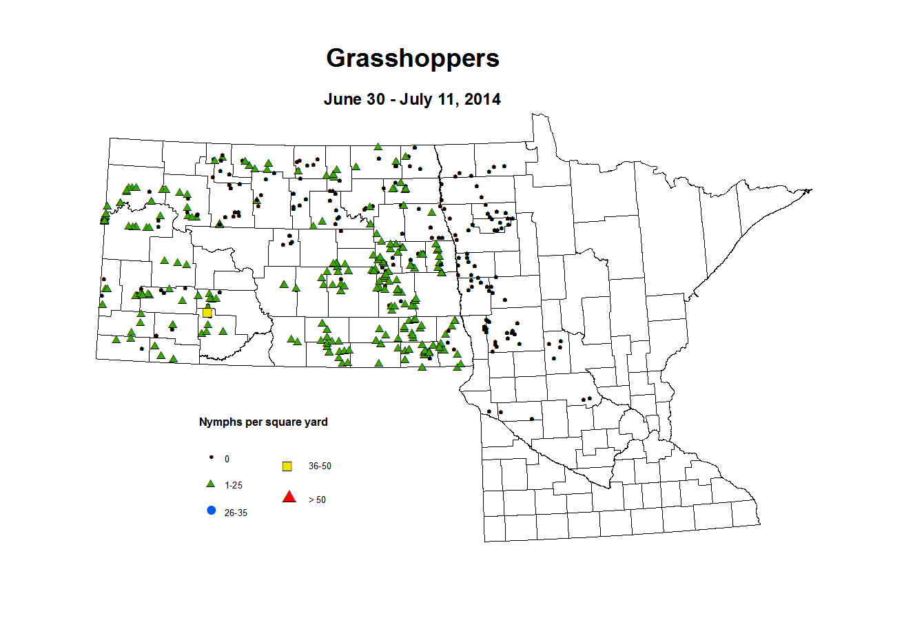 6 30 7 11 Grasshopper Nymphs