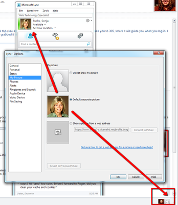 Lync avatar