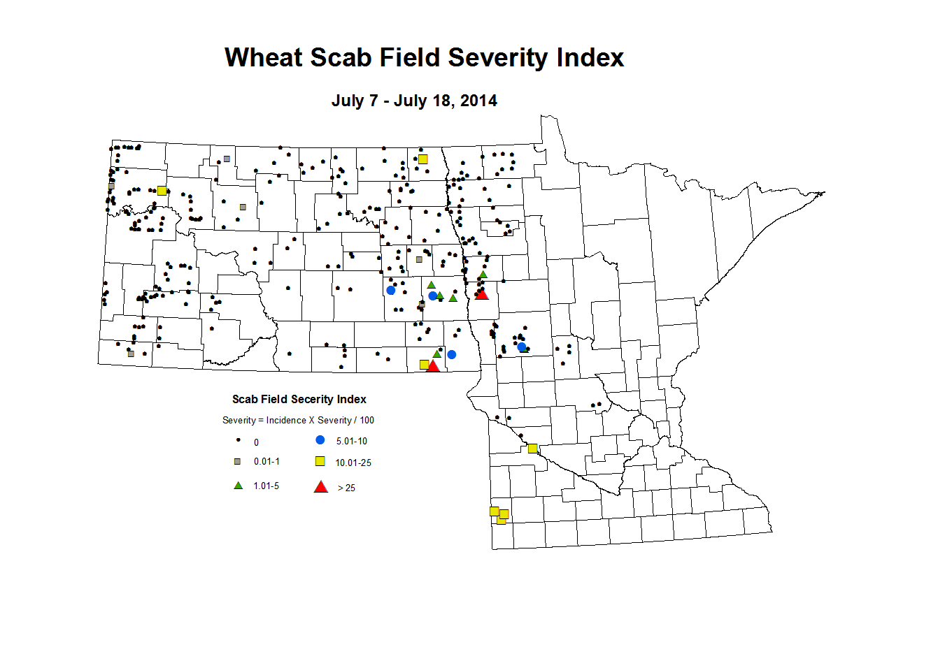 7 7 7 18 Wheat Scab Index