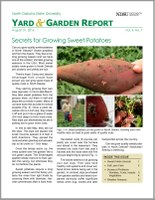 NDSU Yard & Garden Report for August 31, 2016