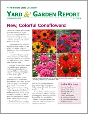 NDSU Yard & Garden Report for September 22, 2017