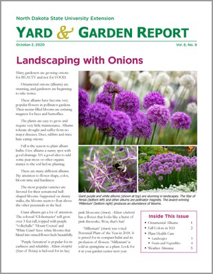 NDSU Yard & Garden Report for October 2, 2020