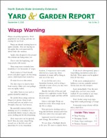 News for gardeners in North Dakota.