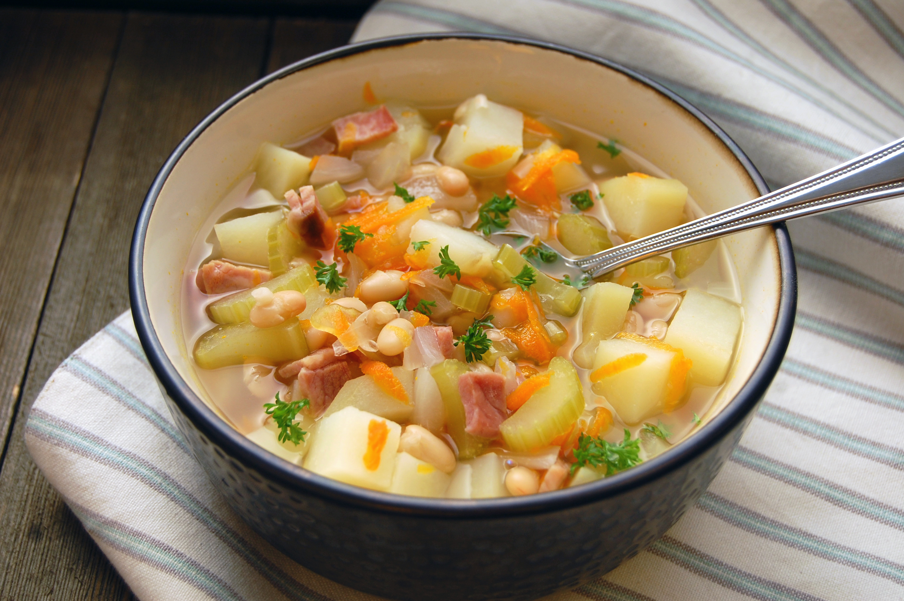 Warm your body and spirit with some nourishing soup. (NDSU photo)