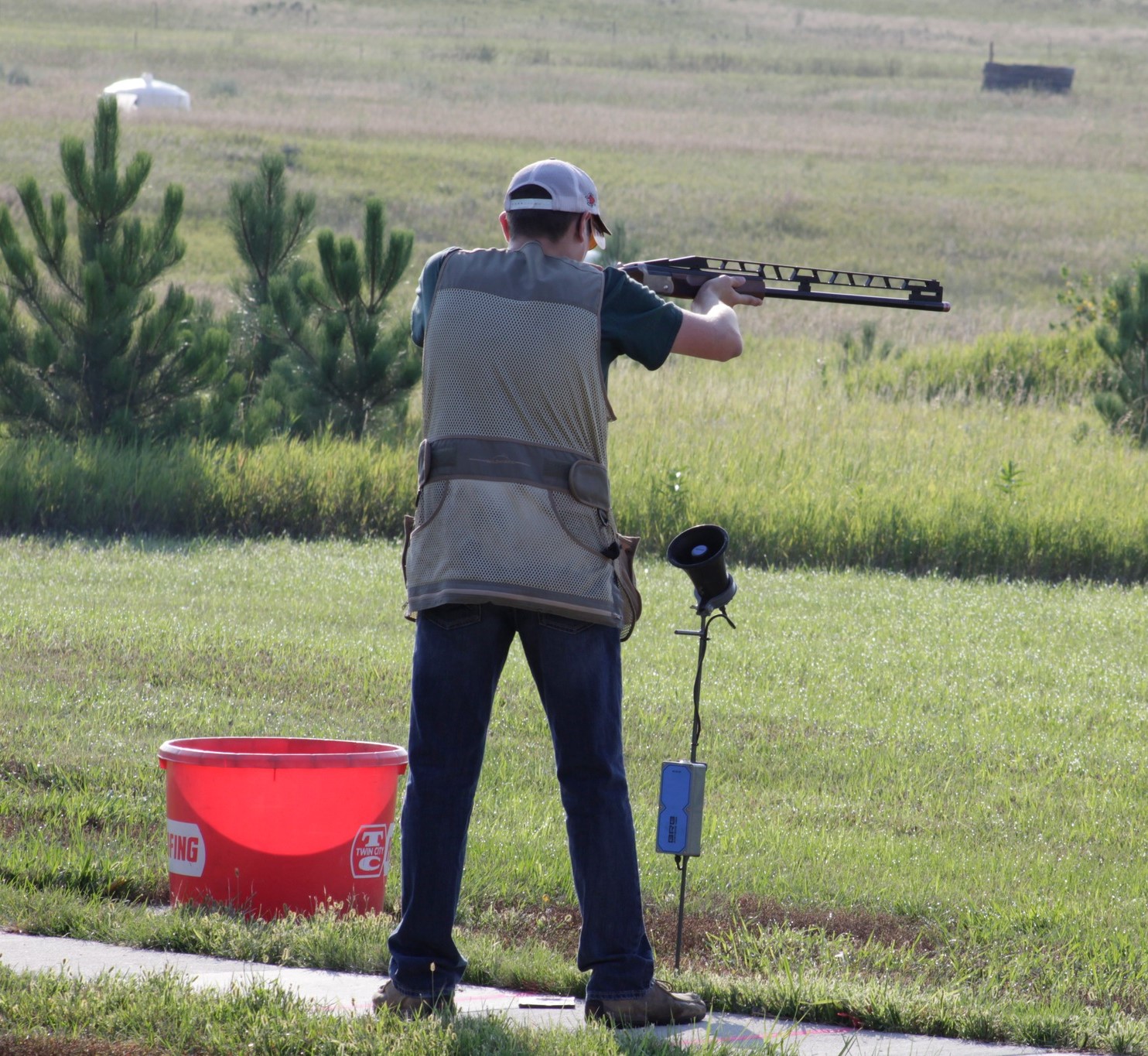 Brayden Berg from Ramsey County placed first in the senior division of the North Dakota 4-H state shotgun competition. He is one of four North Dakota 4-H members who will advance to the national competition. (NDSU photo)
