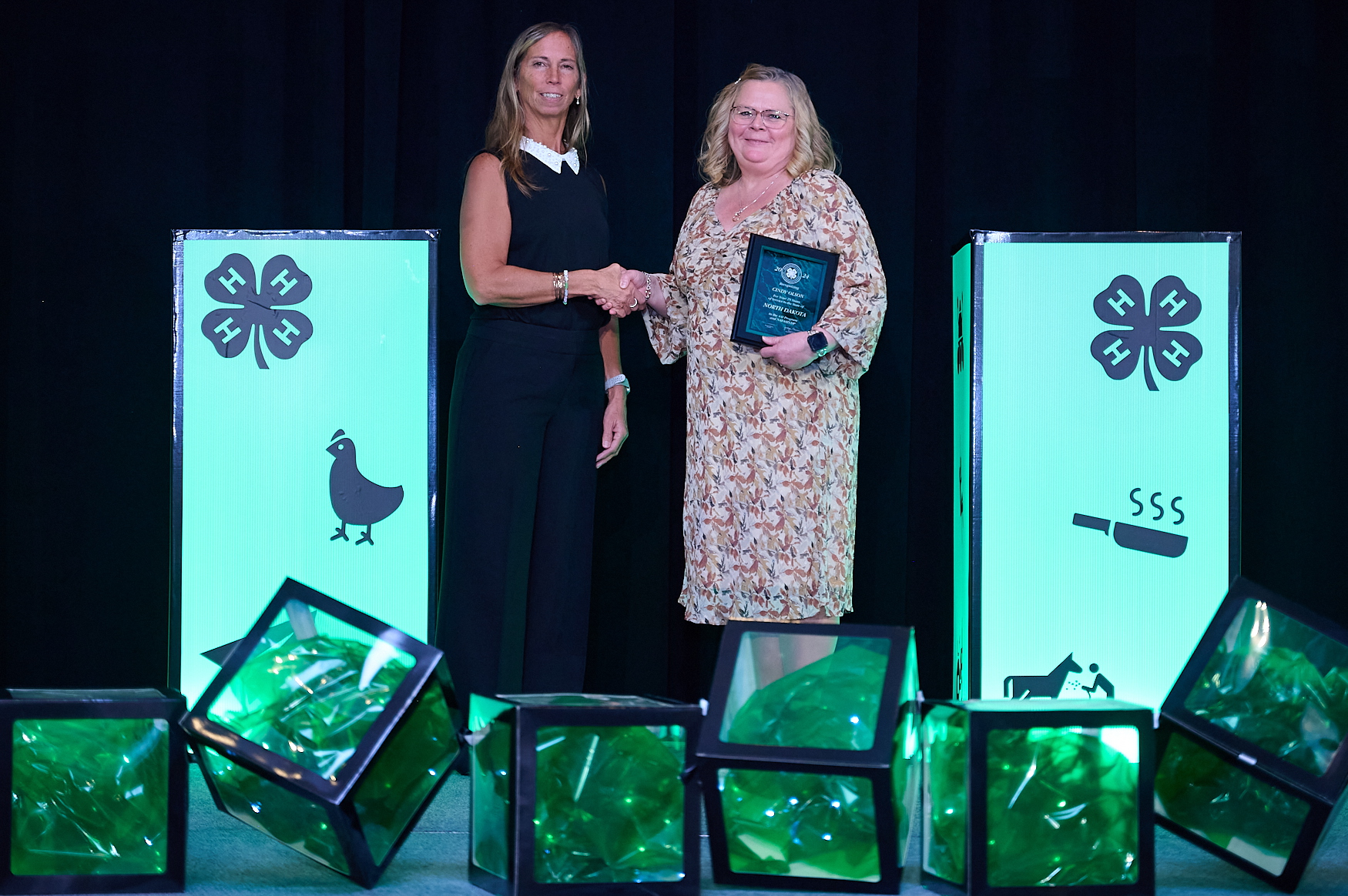 Cindy Olson, former administrative assistant and 4-H program assistant, Ramsey County (NDSU photo)