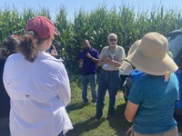 The Organic Roadshow training gives row crop farmers the opportunity to learn from experts on the topic of organic row crop production. (National Center for Appropriate Technology photo)