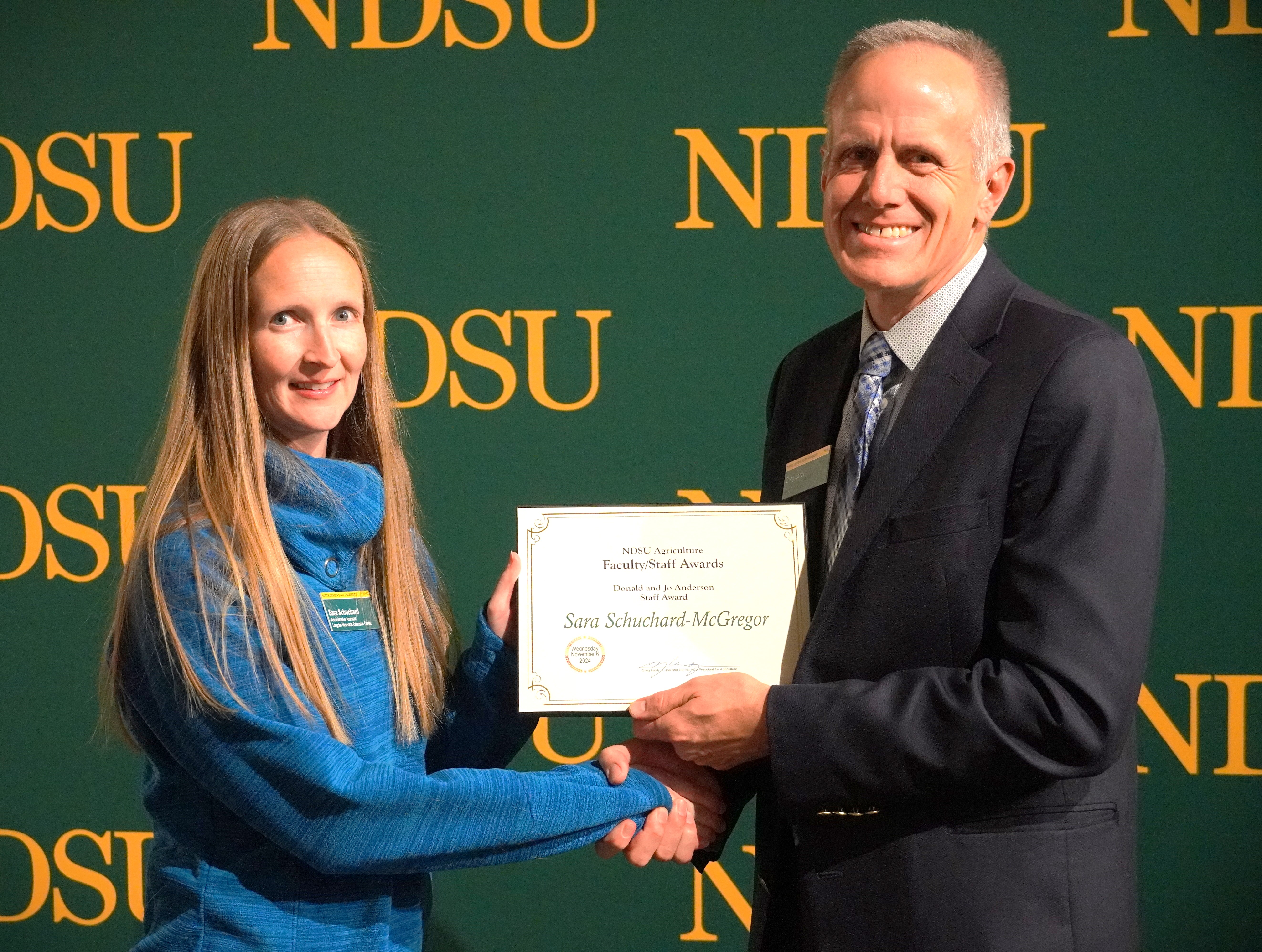 Sara Schuchard-McGregor (NDSU photo)