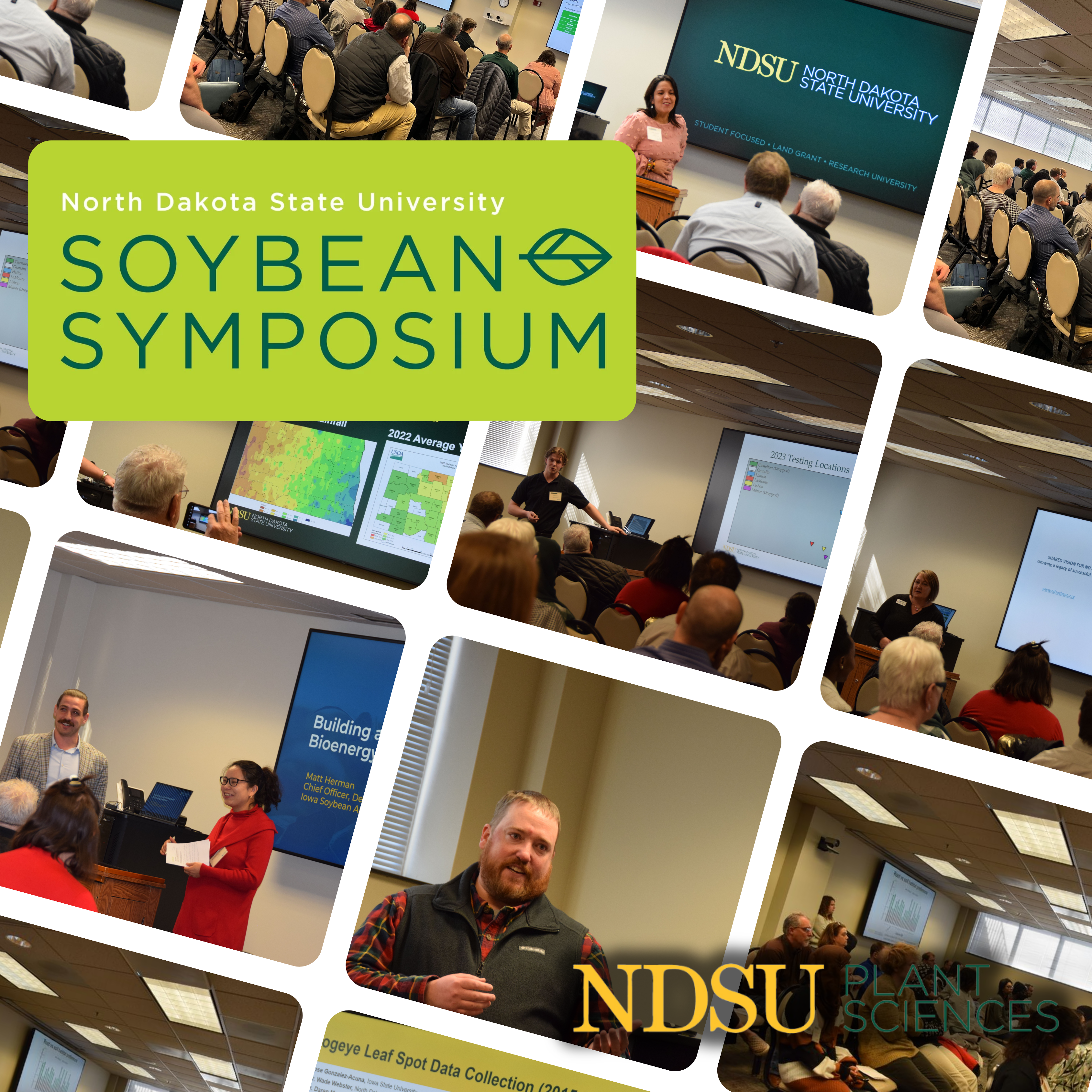 The goal of the NDSU Soybean Symposium is to bring a mix of specializations together, including new research and end-use partnerships. (NDSU photo)