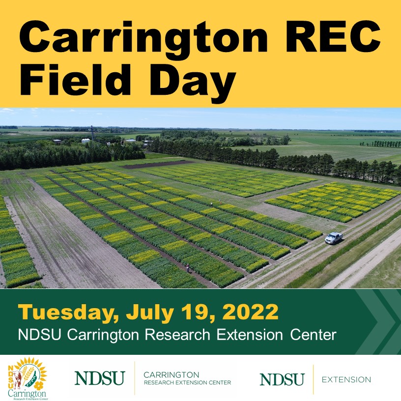 Field Day Preparations and Invitation, Pt. 2. NDSU Agriculture and