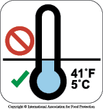 Low Temperature Warning logo